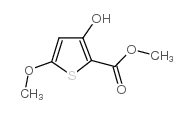 3-羟基-5-甲氧基噻吩-2-甲酸甲酯结构式