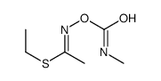 ethyl (1E)-N-(methylcarbamoyloxy)ethanimidothioate Structure