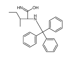 (2S,3S)-3-methyl-2-(tritylamino)pentanamide Structure