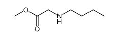 Butylamino-acetic acid methyl ester Structure