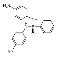 4-N-[(4-aminoanilino)-phenylphosphoryl]benzene-1,4-diamine Structure