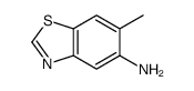 5-Benzothiazolamine,6-methyl-(9CI)结构式