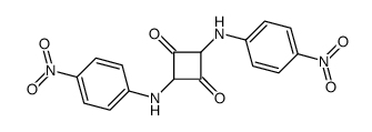 2,4-bis(4-nitroanilino)cyclobutane-1,3-dione Structure