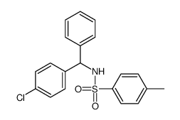 N-[(4-chlorophenyl)-phenylmethyl]-4-methylbenzenesulfonamide Structure