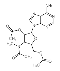 Adenosine,3'-deoxy-3'-(N-methylacetamido)-, 2',5'-diacetate (8CI) picture