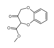 methyl 3-oxo-3,4-dihydro-2H-1,5-benzodioxepin-2-carboxylate Structure