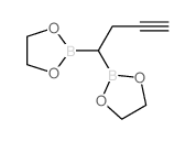 3-Butyne-1,1-diboronicacid, cyclic B,B:B',B'-diethylene ester (8CI) structure