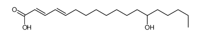 13-hydroxyoctadeca-2,4-dienoic acid结构式