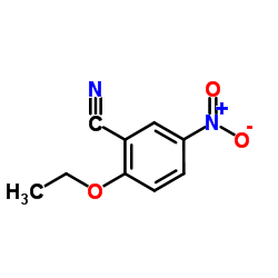 2-乙氧基-5-硝基苯甲腈结构式