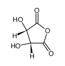 Weinsaeureanhydrid Structure