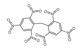 2,2',4,4',6,6'-hexanitro diphenylmethane结构式