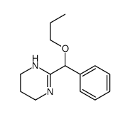 2-[phenyl(propoxy)methyl]-1,4,5,6-tetrahydropyrimidine Structure