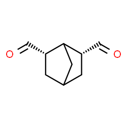 Bicyclo[2.2.1]heptane-2,6-dicarboxaldehyde, (2R,6S)-rel- (9CI) structure