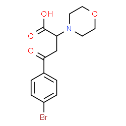 4-(4-BROMOPHENYL)-2-MORPHOLINO-4-OXOBUTANOIC ACID picture