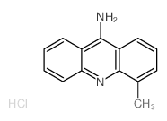 9-Acridinamine,4-methyl-, hydrochloride (1:1) structure