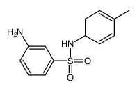 3-AMINO-N-(P-TOLYL)BENZENESULFONAMIDE structure
