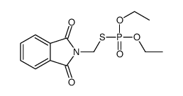 Thiophosphoric acid S-[(1,3-dihydro-1,3-dioxo-2H-isoindol-2-yl)methyl]O,O-diethyl ester structure