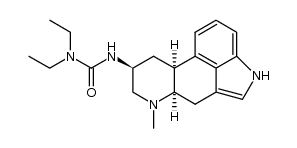 1,1-diethyl-3-(6-methyl-ergolin-8-yl)-urea Structure