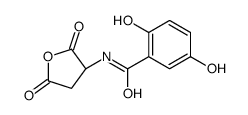 Benzamide, 2,5-dihydroxy-N-[(3S)-tetrahydro-2,5-dioxo-3-furanyl]- (9CI) Structure
