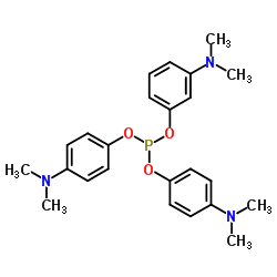 3-(Dimethylamino)phenyl bis(4-(dimethylamino)phenyl) phosphite Structure