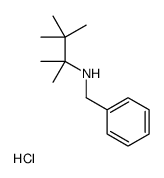 N-benzyl-2,3,3-trimethylbutan-2-amine,hydrochloride Structure