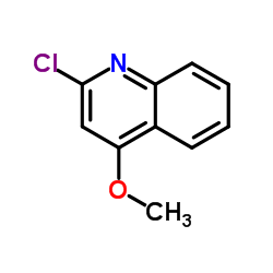 2-氯-4-甲氧基喹啉结构式
