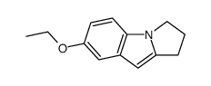 6-ethoxy-2,3-dihydro-1H-3a-aza-cyclopenta[a]indene结构式