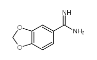 benzo[1,3]dioxole-5-carboxamidine hcl Structure