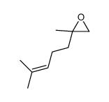 2-methyl-2-(4-methylpent-3-enyl)oxirane Structure