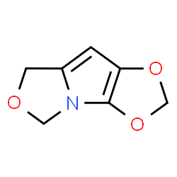 5H,7H-1,3-Dioxolo[4,5]pyrrolo[1,2-c]oxazole (9CI) structure
