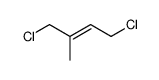 cis 1,4-dichloro-2-methyl-2-butene Structure
