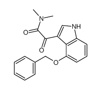 4-(Benzyloxy)-N,N-dimethyl-indole-3-glyoxylamide picture