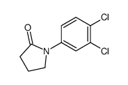 1-(3,4-dichlorophenyl)pyrrolidin-2-one Structure