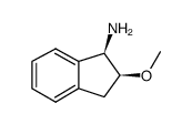 1H-Inden-1-amine,2,3-dihydro-2-methoxy-,(1R,2S)-(9CI)结构式