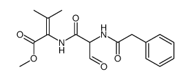 methyl benzylpenaldyldehydrovalinate Structure