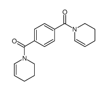 1,1'-(1,4-Phenylenedicarbonyl)bis(1,2,3,4-tetrahydropyridine) structure