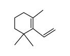Cyclohexene, 2-ethenyl-1,3,3-trimethyl-结构式