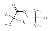 Propanoic acid,2,2-dimethyl-, 2,2-dimethylpropyl ester Structure