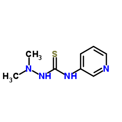 Hydrazinecarbothioamide, 2,2-dimethyl-N-3-pyridinyl- (9CI) Structure