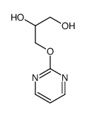 3-pyrimidin-2-yloxypropane-1,2-diol Structure