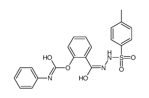 [2-[[(4-methylphenyl)sulfonylamino]carbamoyl]phenyl] N-phenylcarbamate Structure