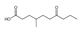 7-Oxo-4-methyl-decansaeure结构式