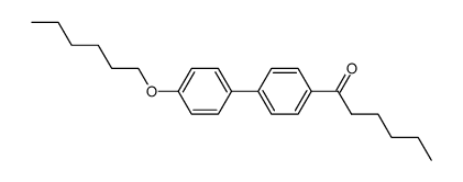 1-(4'-(hexyloxy)-[1,1'-biphenyl]-4-yl)hexan-1-one结构式