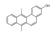 3-hydroxy-7,12-dimethylbenz(a)anthracene Structure