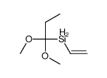 1,1-dimethoxypropyl(ethenyl)silane结构式