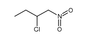 2-chloro-1-nitro-butane Structure