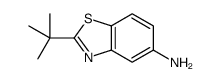 5-Benzothiazolamine,2-(1,1-dimethylethyl)-(9CI)结构式