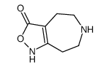 4H-Isoxazolo[3,4-d]azepin-3-ol,5,6,7,8-tetrahydro-(9CI) Structure