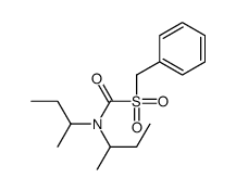 1-benzylsulfonyl-N,N-di(butan-2-yl)formamide结构式