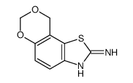 9H-[1,3]Dioxino[4,5-g]benzothiazol-2-amine(9CI) picture